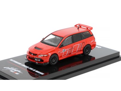 Mitsubishi Lancer EVO IX Wagon 2005 1:64 - INNO Models  Mitsubishi Lancer EVO 9 Wagon 2005 - kovový model auta