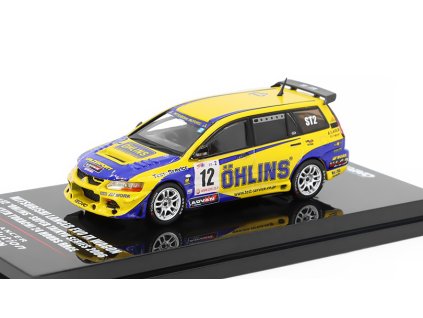 Mitsubishi Lancer EVO IX Wagon #12 Ohlins 2006 1:64 - INNO Models  Mitsubishi Lancer Evolution IX Wagon #12 "Ohlins" Super Taikyu Series 2006 13th Tokachi 24h Race - kovový model auta