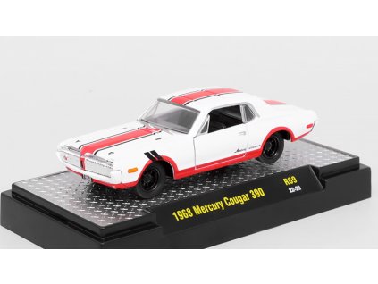 Mercury Cougar 390 1968 1:64 - M2 Machines  Mercury Cougar 390 - kovový model auta 1/64