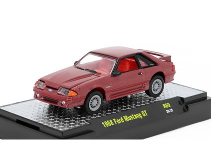 Ford Mustang GT 1988 1:64 - M2 Machines  Ford Mustang GT - kovový model auta 1/64
