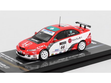 Honda Accord Euro-R CL7 #66 Macau WTCC 2008 1:64 INNO Models BAZAROVÉ ZBOŽÍ  Honda Accord Euro R (CL7) No.66 N. Technology Macau WTCC 2008 Andre Couto - kovový model auta