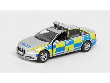 Audi A6 UK Police PSNI 1:64 - Era Car  Audi A6 Policie Severního Irska - kovový model auta 1/64