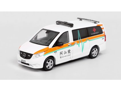 Mercedes-Benz Vito Taiwan Ambulance 1:64 - Era Car  Mercedes Vito Tchajwanská sanitka - kovový model auta 1/64