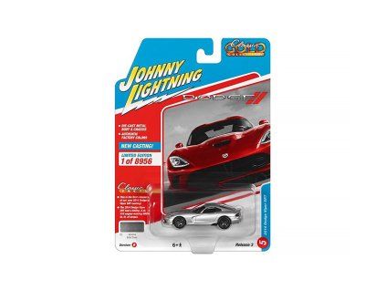 Dodge Viper SRT 2014 1:64 - Johnny Lightning  Dodge Viper - sběratelský model