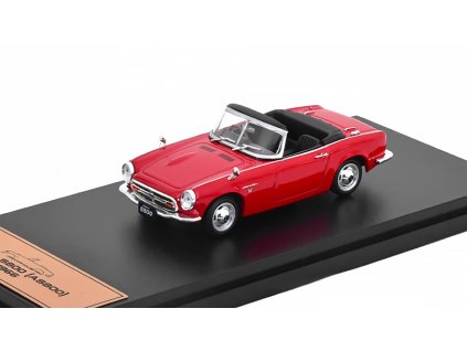 Honda S800 1966 1:43 - Hachette časopis s modelem  Honda AS800 1966 Japanese Cars - kovový model auta