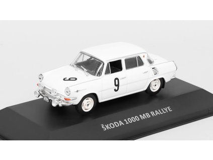 Škoda 1000 MB Rallye 1964 143 Kaleidoskop slavných vozů časopis s modelem #78 ff