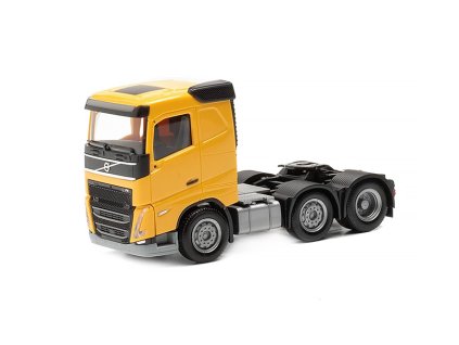 Volvo FH FD 2020 tahač 6x2 žlutý 1:87 - Herpa  Volvo FH FD 2020 tahač - kovový model auta