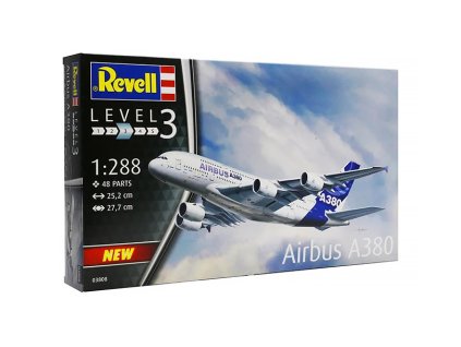vyr 27263Airbus A380 letadlo 1288 Revell stavebnice 1