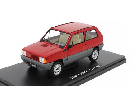 Fiat Panda 45 1980 1:24 - SpecialC.-132 časopis s modelem  Fiat Panda 45 1980 - kovový model auta