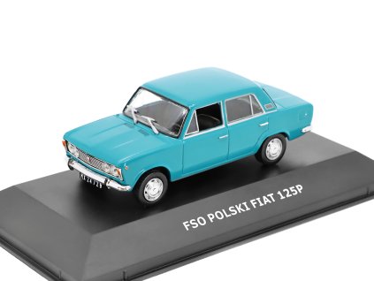 FSO Polski Fiat 125P 1968 143 DeAgostini Legendy FSO časopis s modelem #52 (2)