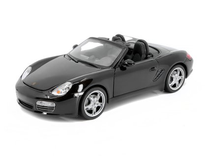 Porsche Boxster S 2012 černá 124 Welly (4)