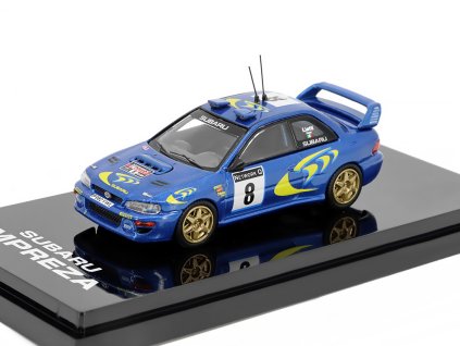 Subaru Impreza WRC 1997 #8 RAC Rally 164 Hobby Japan (3)