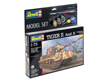 63129 model set tiger ii ausf b 020