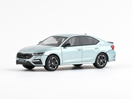 Škoda Octavia IV RS 2020 Zelená Arctic Metalíza 143 ABREX (2)