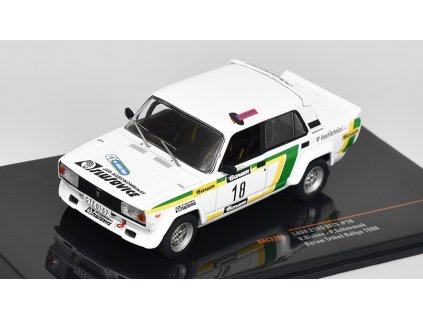 Lada 2105 VFTS #18 Rally Barum 1986 1:43 - IXO Models BAZAROVÉ ZBOŽÍ  Lada 2105 VFTS No.18 Rallye Barum 1986 - kovový model