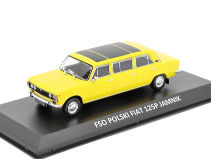 FSO Polski Fiat 125P Jamnik 143 DeAgostini Legendy FSO časopis s modelem #56 (2)