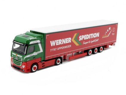 Mercedes Benz Actros 15m Werner 187 Herpa (3)