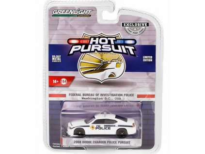 Dodge Charger Police Pursuit 2008 FBI Hot Pursuit 164 GreenLight (2)