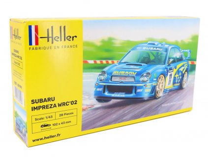 Subaru Impreza WRC 2002 143 Heller stavebnice (1)