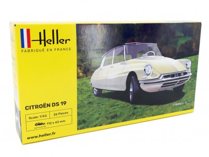 Citroen DS 19 143 Heller stavebnice (2)