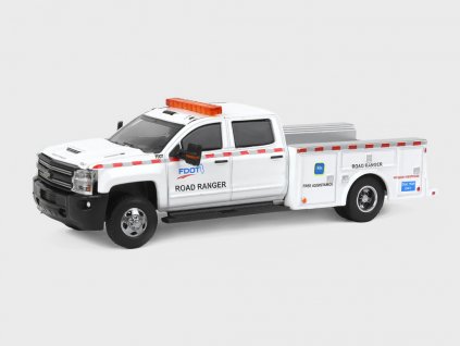 Chevrolet Silverado 3500 Dually Service Bed 2018 FDOT 164 GreenLight (2)