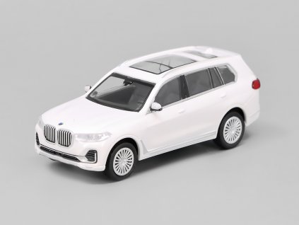 BMW X7 2019 bílá 187 Minichamps (3)