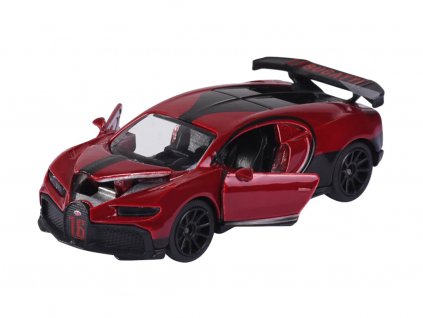 Bugatti Chiron Pur Sport červená 164 Majorette (3)
