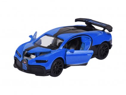 Bugatti Chiron Pur Sport modrá 164 Majorette (1)