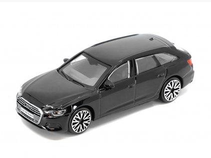 Audi A6 Avant 2019 černá 143 Bburago (2)