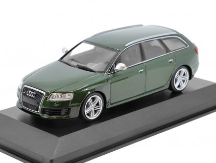 Audi RS6 Avant zelená 2007 143 Minichamps (2)