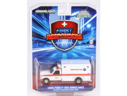 Ford F-150 Ambulance 1995 1:64 - GreenLight  Ford F-150 - kovový model