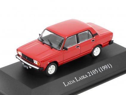 Lada Laika 2105 1991 143 časopis s modelem (2)