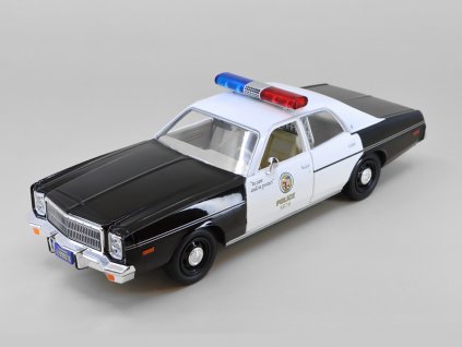 Plymouth Fury 1977 Police The Terminator 124 GreenLight (1)