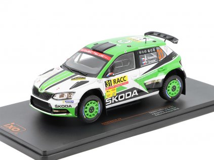 Škoda Fabia R5 #31 Rally Catalunya 2018 Kopecky Dresler 124 IXO Models (3)