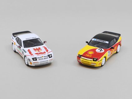 Porsche Shell 944 #2 Adler Von Tirol Set 164 Tiny Toys (6)