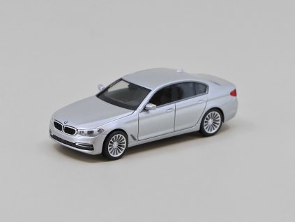 BMW 5 Limo stříbrná 187 Herpa (2)