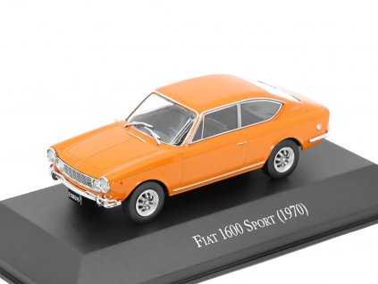Fiat 1600 Sport 1970 143 časopis s modelem (1)