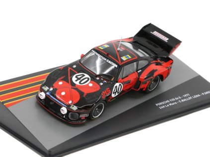 Porsche 935 Gr.5 1977 24h Le Mans Ballot Lena Gregg 143 Centauria časopis s modelem (2)