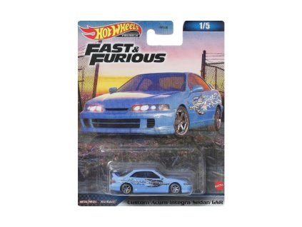 Sedan GSR Acura Integra Custom Fast & Furious 164 Hot Wheels (1)