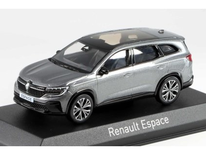 Renault Espace 2023 šedá metalíza 1:43 - NOREV  Renault Espace - kovový model
