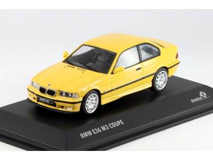 BMW E36 M3 Coupe 1999 1:43 - Solido  BMW E36 - kovový model