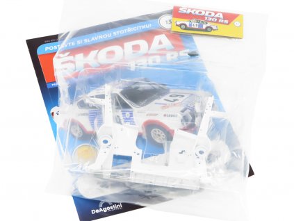 Škoda 130 RS 18 časopis #13 se stavebnicí