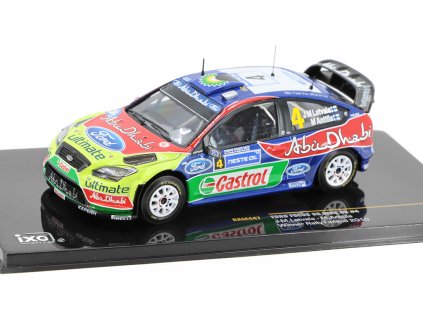 Ford Focus RS WRC 09 #4 Winner Rally Finland 2010 Latvala Anttila 143 IXO Models (2)