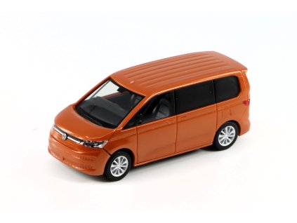 Volkswagen Multivan oranžová 1:87 - Herpa  VW Multivan - sběratelský model