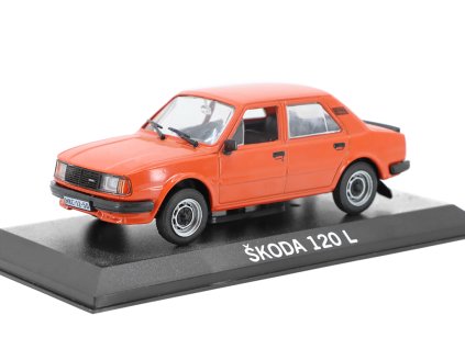 Škoda 120L 143 Legendární Automobily minulé éry časopis s modelem #3 (1)