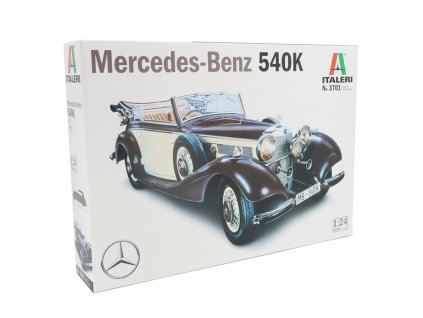 Mercedes Benz 540K 124 Italeri stavebnice