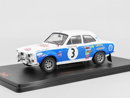Ford Escort MKI RS 1600 #3 Rallye Monte Carlo T. Maekinen H. Liddon 1973 124 IXO Models (2)