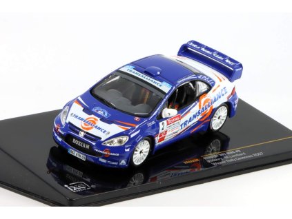 Peugeot 307 WRC #2 Winner Rally Cevennes 2007 P.Henry M.Lombard 1:43 - IXO Models  Peugeot 307 - kovový model
