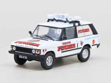 Range Rover Pinder Circus Reklamní Vozidlo 143 Atlas časopis s modelem (1)