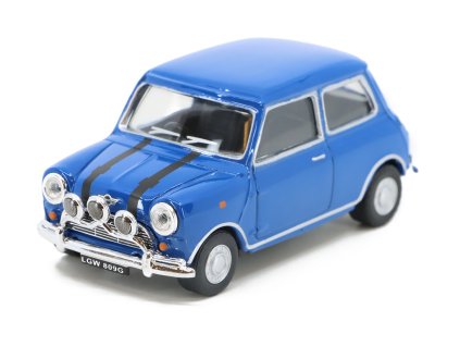 Mini Cooper The Italian Job modrý 143 Cararama (2)